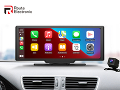 Навигация кулачка DVR 10.26inch черточки автомобиля портативная для автомобиля и тележка поддерживают спереди и сзади камеру двойную