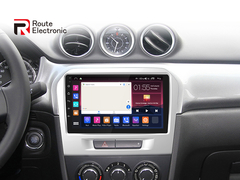 универсальный автомобильный стерео 9'/10' QLED экран поддержка wifi 4G беспроводной carplay