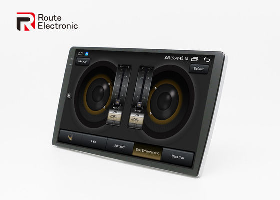 Универсальная автомобильная стереосистема 9,5 дюйма QLED 2k Black Screen Car Audio Поддержка встроенной панорамной камеры 360°