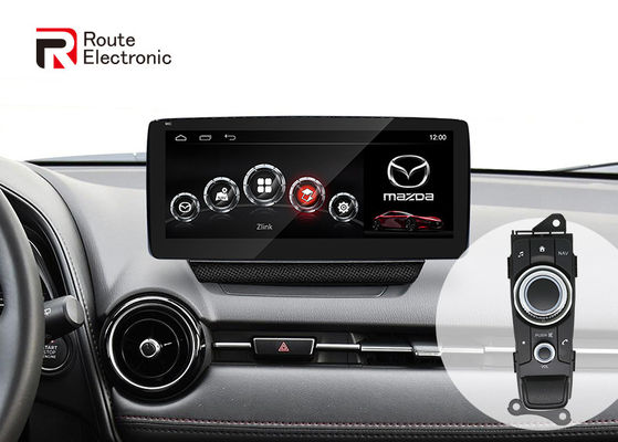 Автомобильный радиоприемник Multi Touch Android Stereo 4G DSP Bluetooth 5,0 Fit Mazda 2