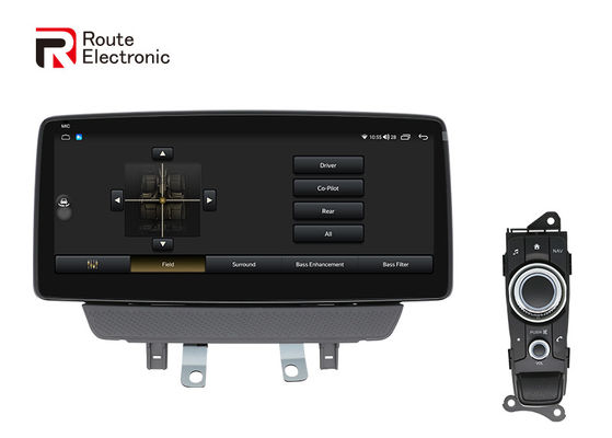 Автомобильный радиоприемник Multi Touch Android Stereo 4G DSP Bluetooth 5,0 Fit Mazda 2