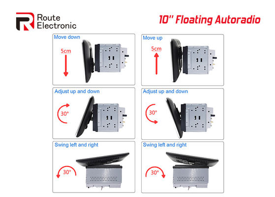 GPS RDS DAP 10,1-дюймовый Android Car Stereo 2.4Ghz 5Ghz Wifi Band