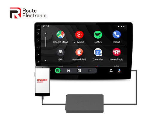 5V Black White Карплей Dongle поддерживает онлайн-управление голосом карты Google